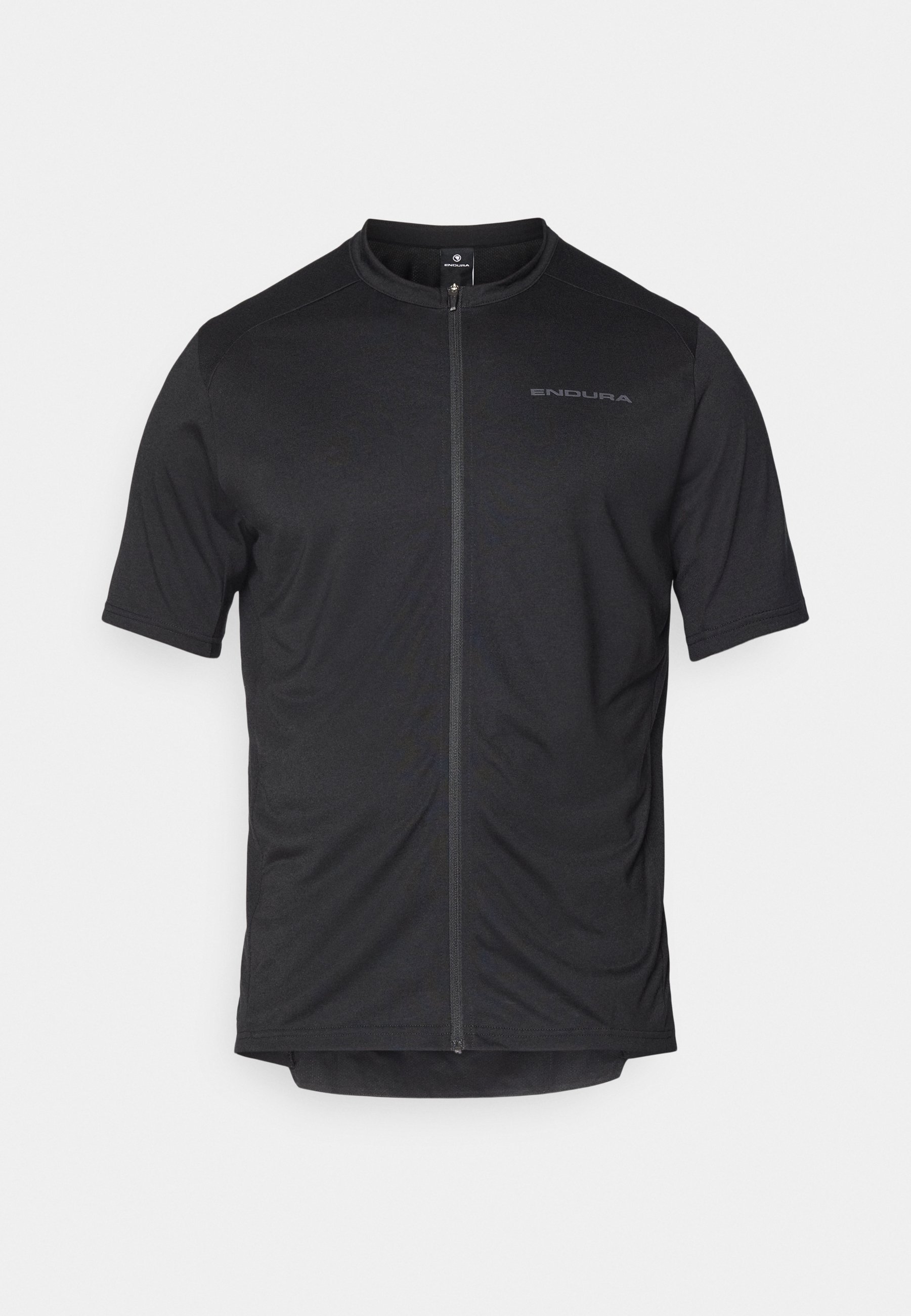 Maglia da ciclismo Endura LOOP S/S ZIPPED - nera