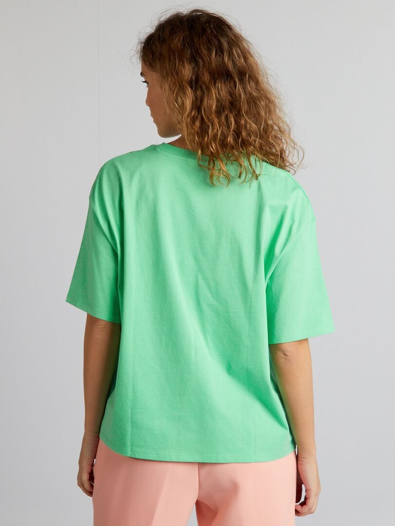 Jersey t-shirt - GROEN