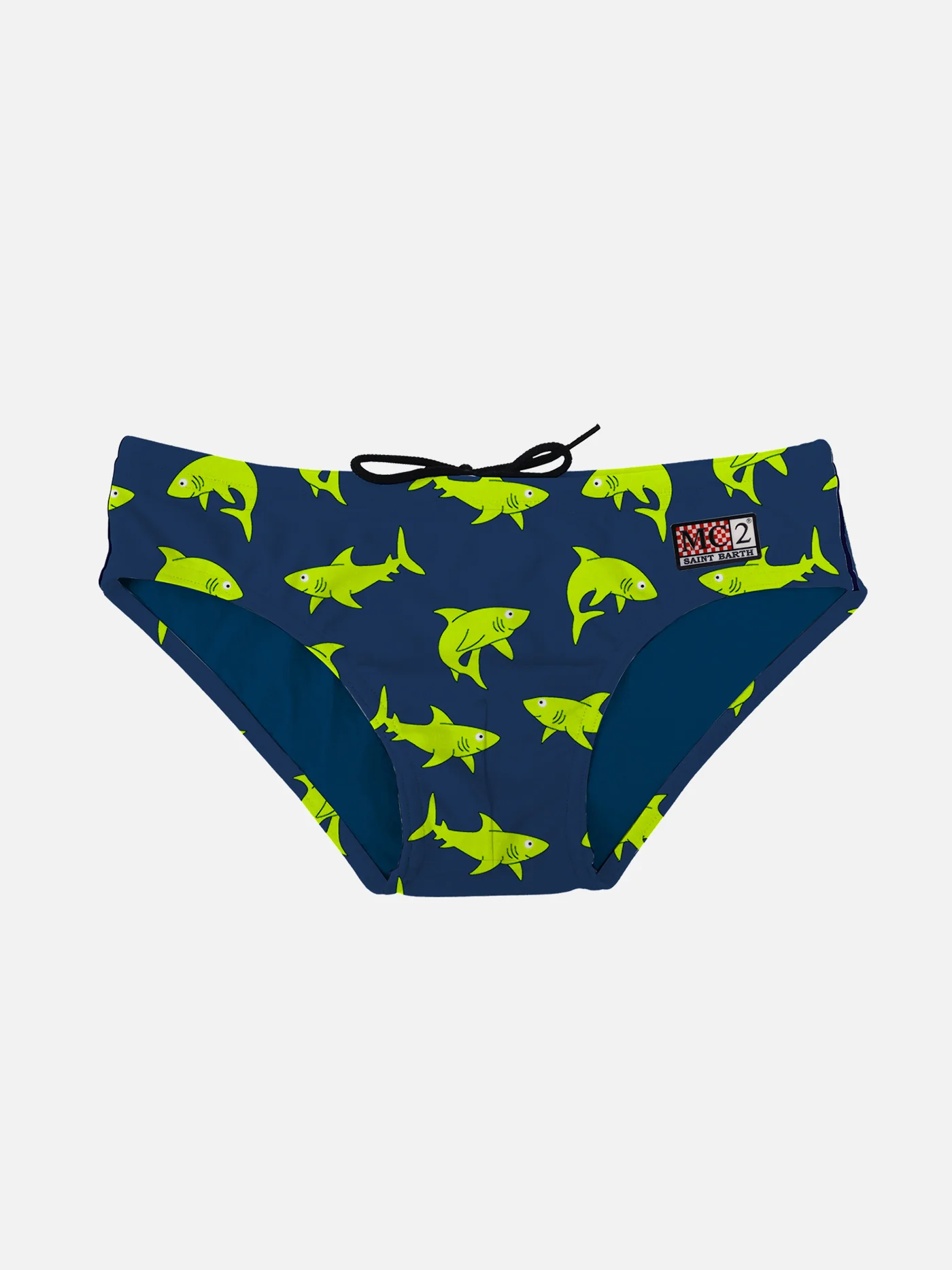 Slips de bain pour garçons à imprimé requin