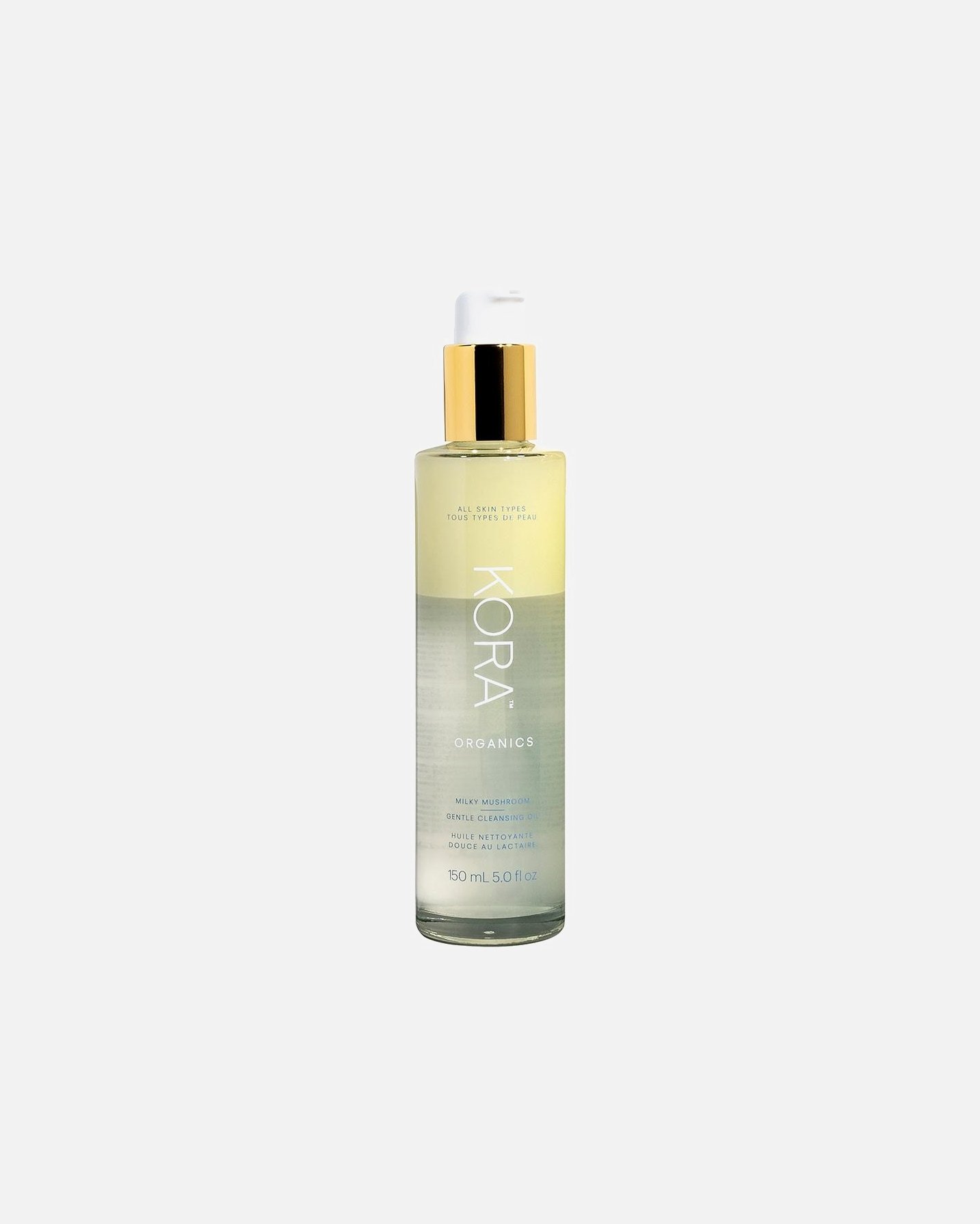 KORA Organics mlijeko za čišćenje i nježno ulje za čišćenje s mirisom mliječne gljive – 30 ml