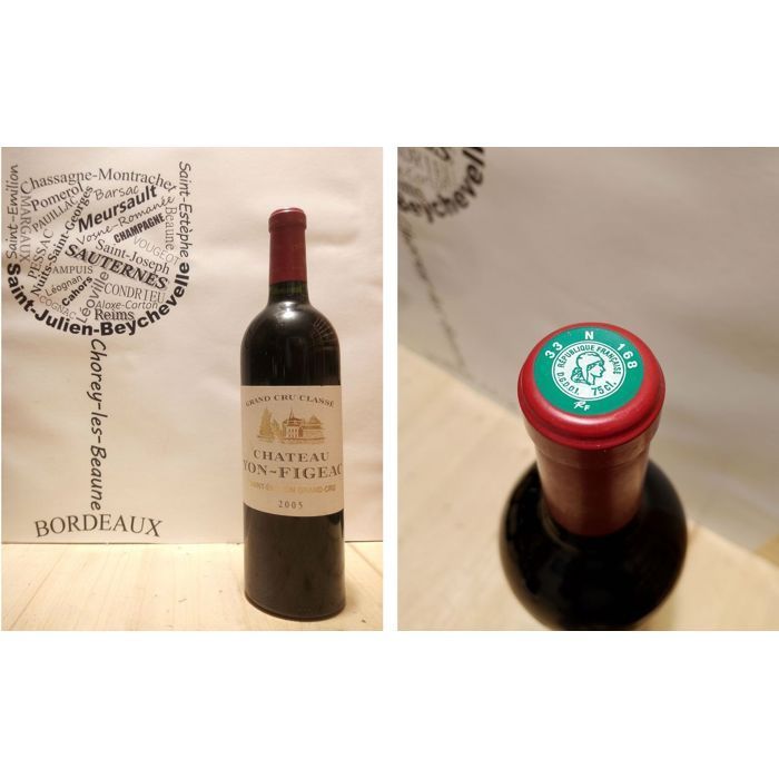 Château Yon Figeac 2005 - Saint-Emilion - Grand Cru Classé - 1 x 75 cl - Vin Rouge