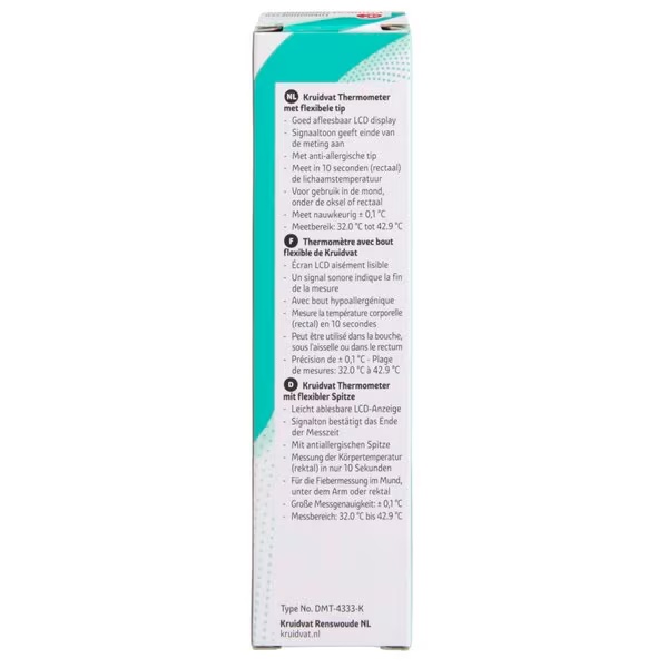 Kruidvat skaitmeninis karščiavimo termometras<br>Medicinos prietaisas