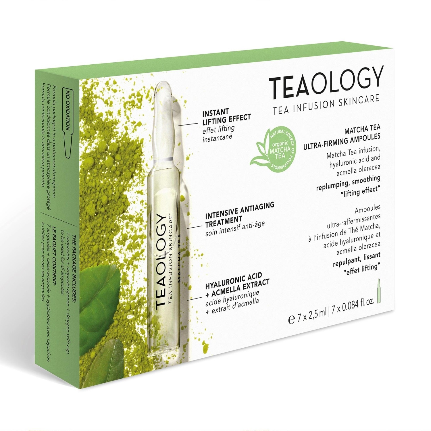 Teaology Matcha Tea Ultra-Firming Ampoules