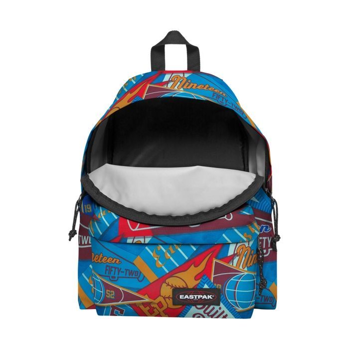 Mochila acolchada EASTPAK Pak'r Clash azul con 1 compartimento.