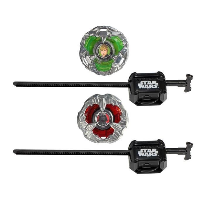 Beyblade X Multipack: Luke Skywalker 4-80B vs. Darth Vader 4-60B, Star Wars, para maiores de 8 anos