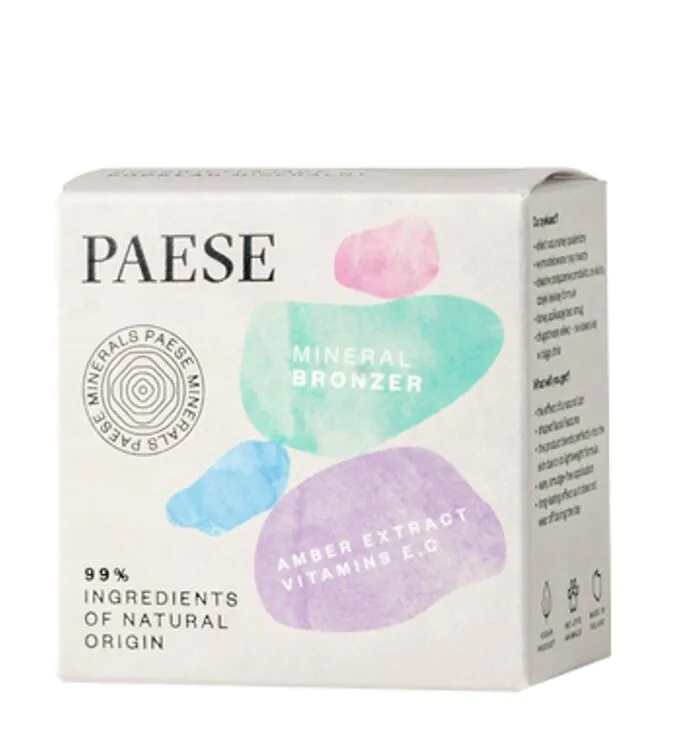 Paese Mineralny Bronzer do twarzy 401 Medium C