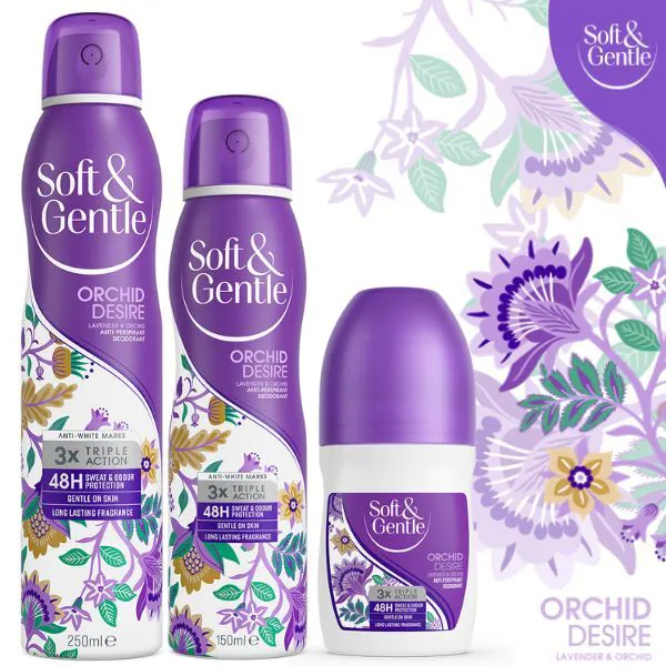 Spray suave y delicado Orchid Desire 250 ml