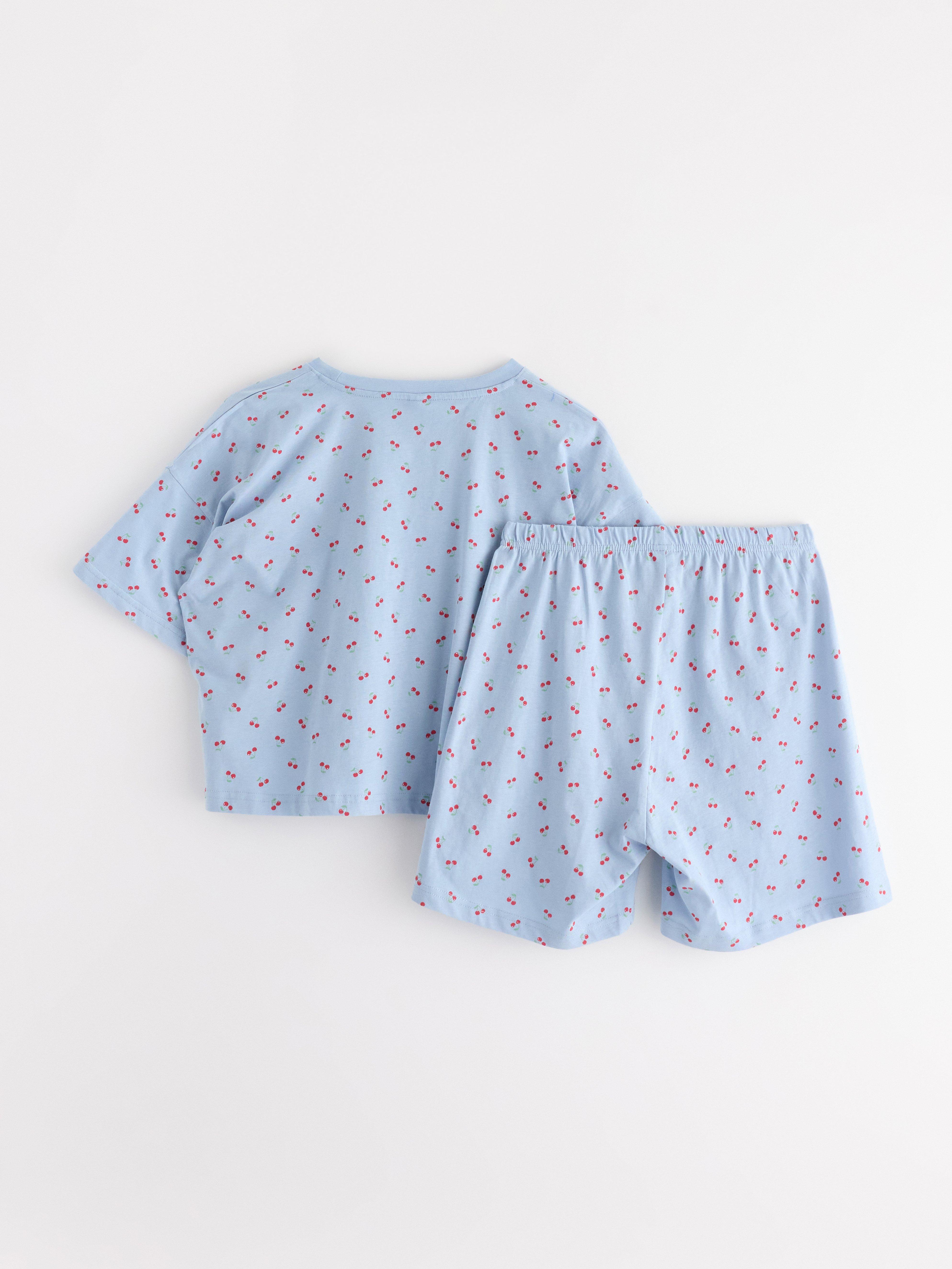Pijama azul claro