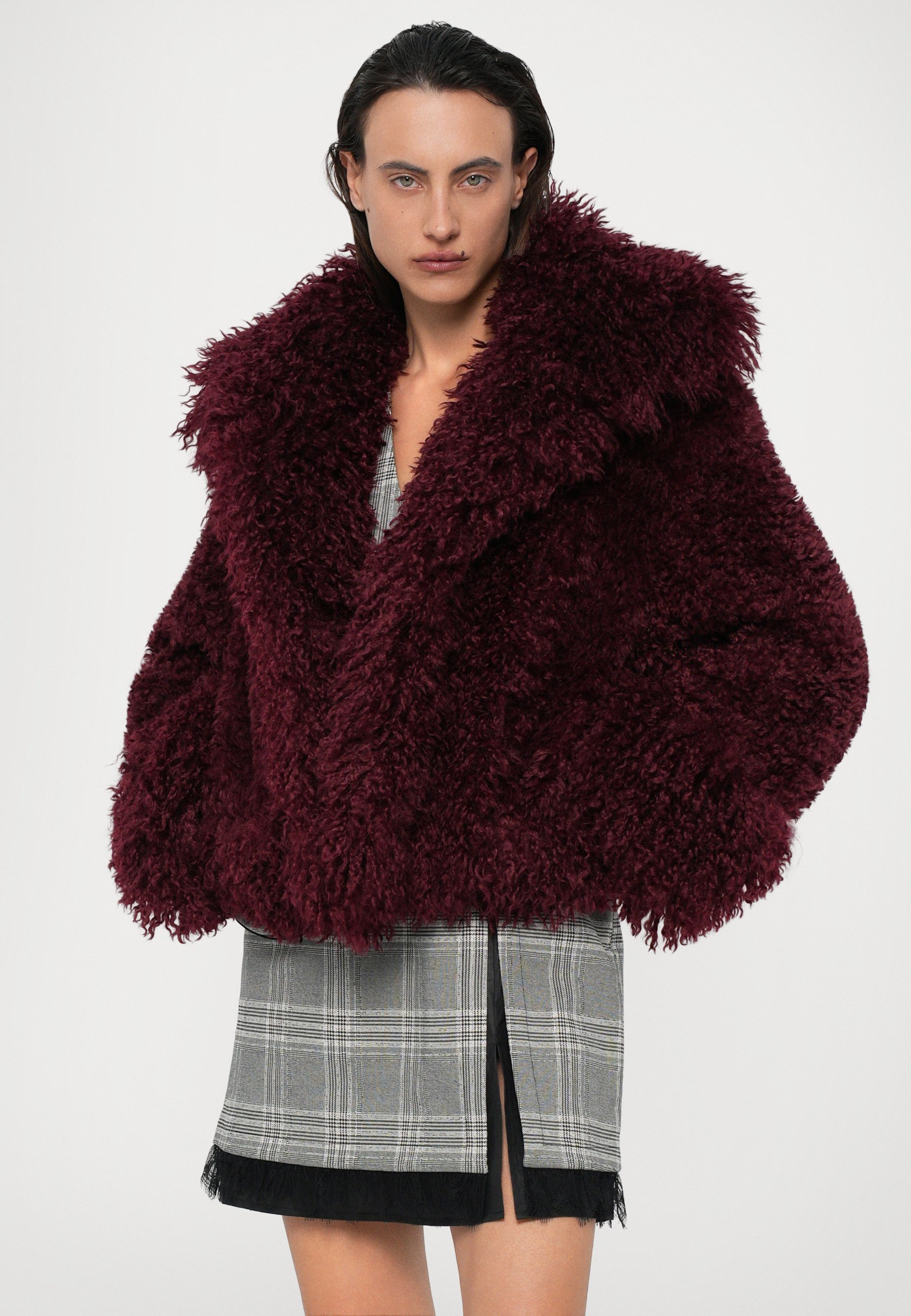 Diane von Furstenberg Natalia - Giacca invernale - bordeaux
