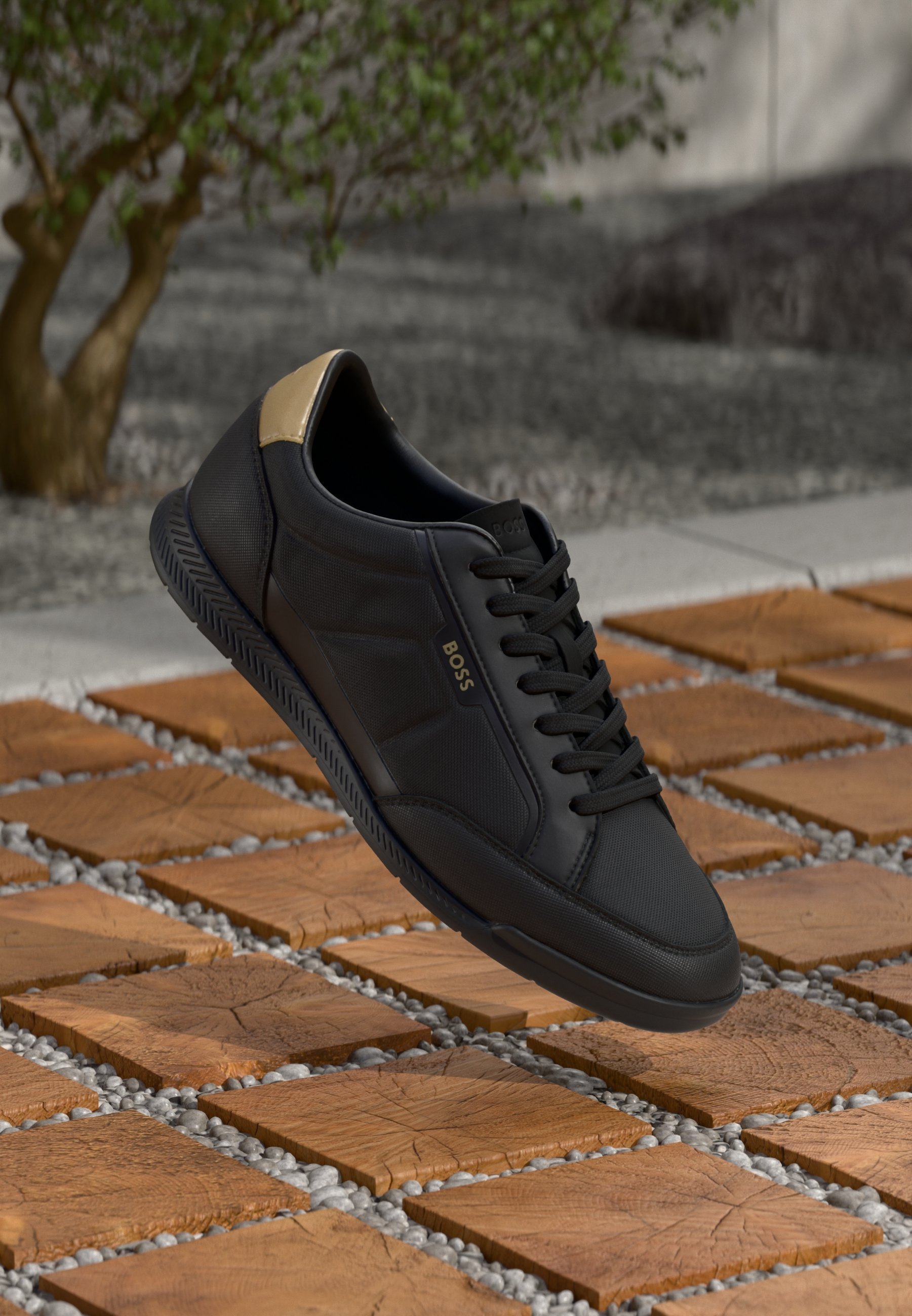 BOSS NITAN - Tenisky - black