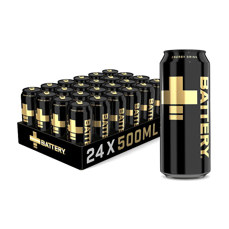 Batteriebetriebenes Energiegetränk 0,5 l