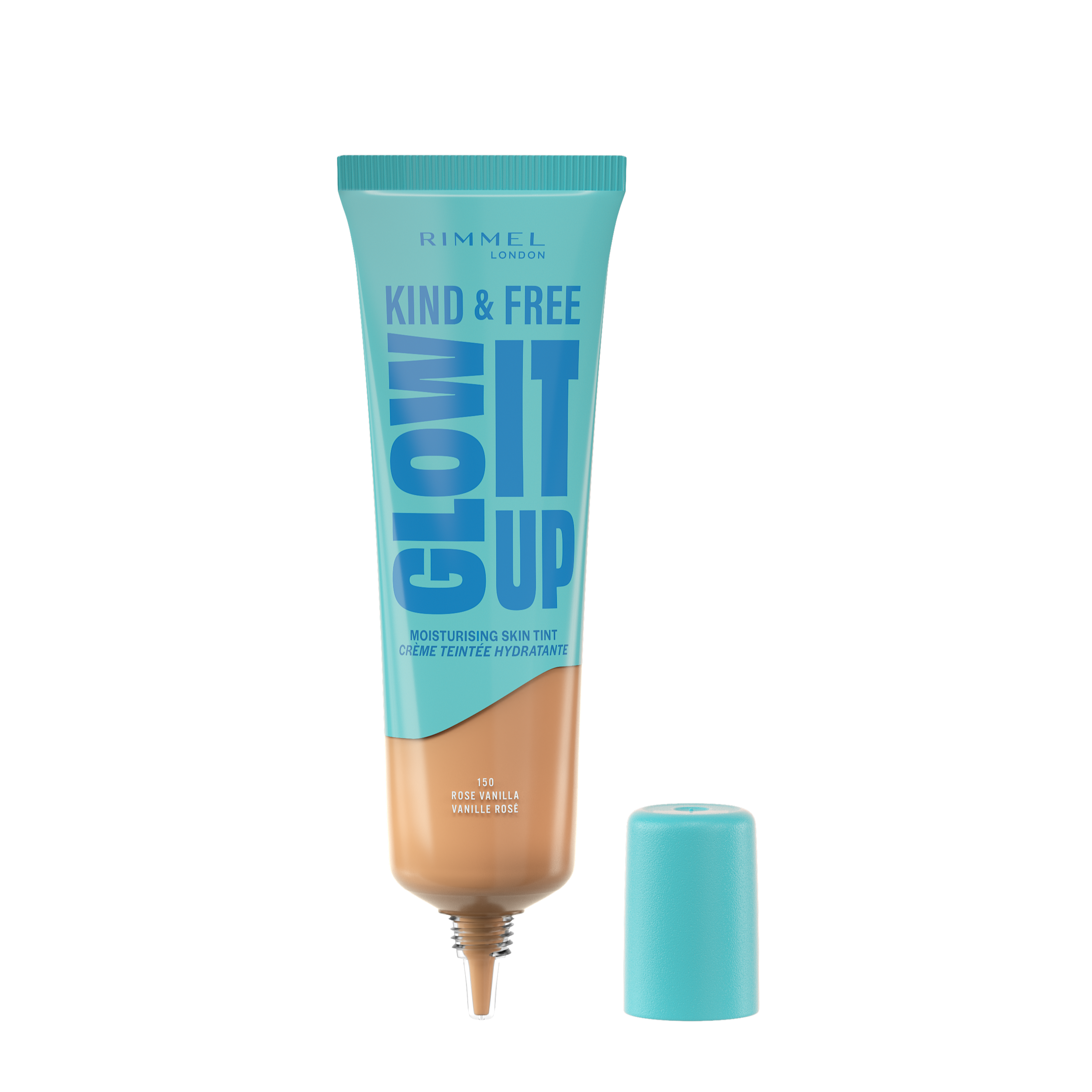„Kind & Free Glow It Up“ drėkinamasis makiažo pagrindas Makiažo pagrindai