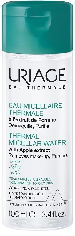 URIAGE Thermales Mizellenwasser 100 ml für Mischhaut und fettige Haut