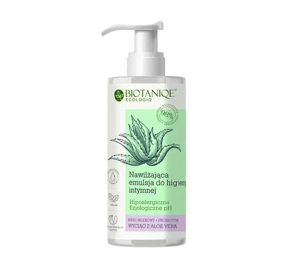 Biotaniqe Ecologiq nawilżająca emulsja do higieny intymnej 300 ml