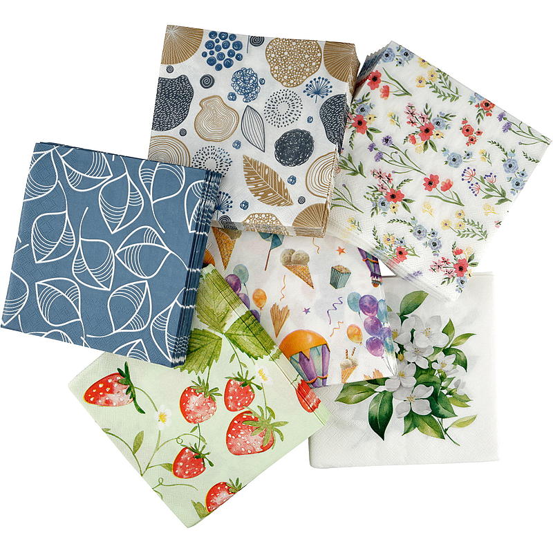 Vie Eco Servetter 20-pack 33x33 cm Sommar