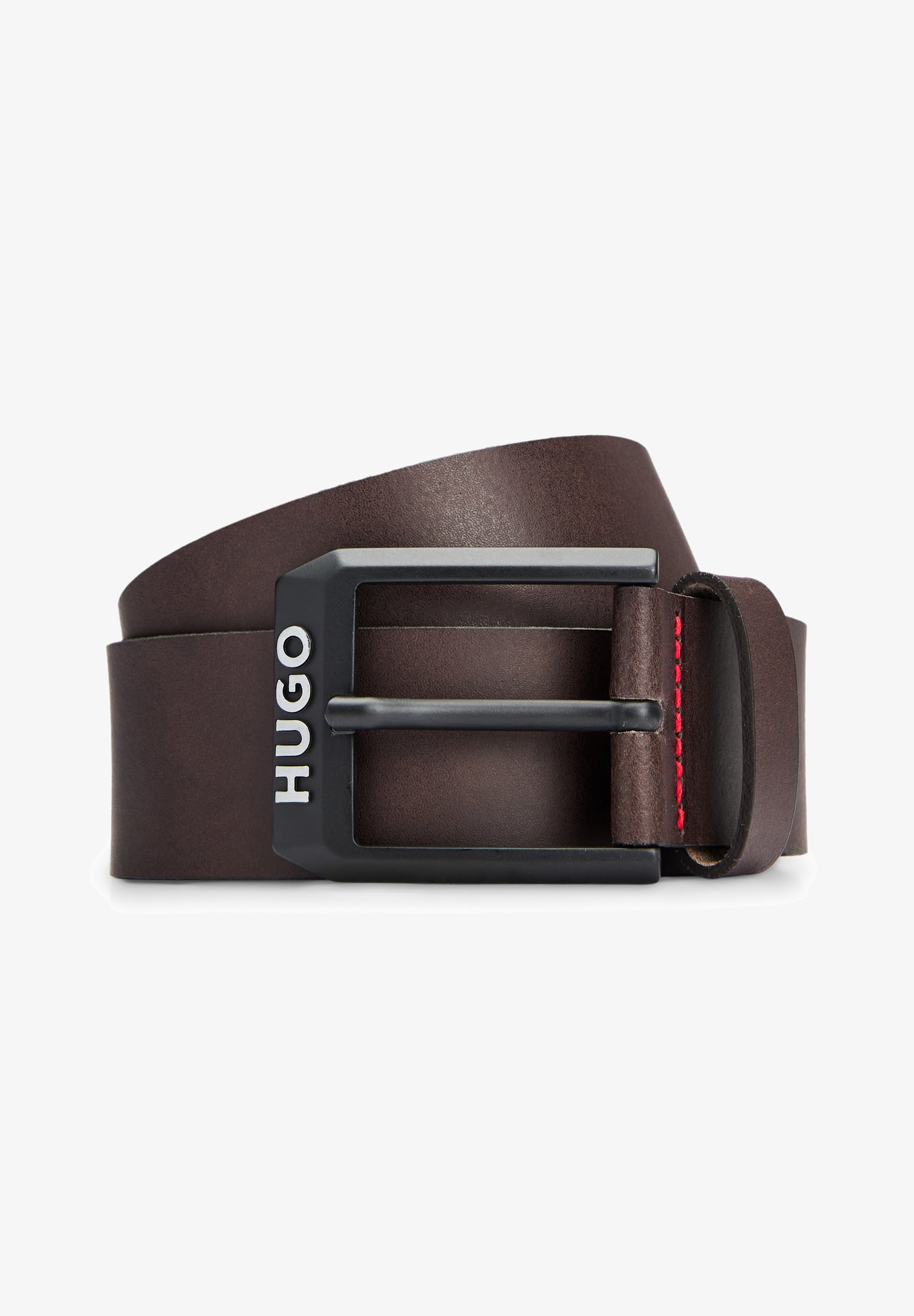 HUGO GELIO B SZ - Riem - donkerbruin twee