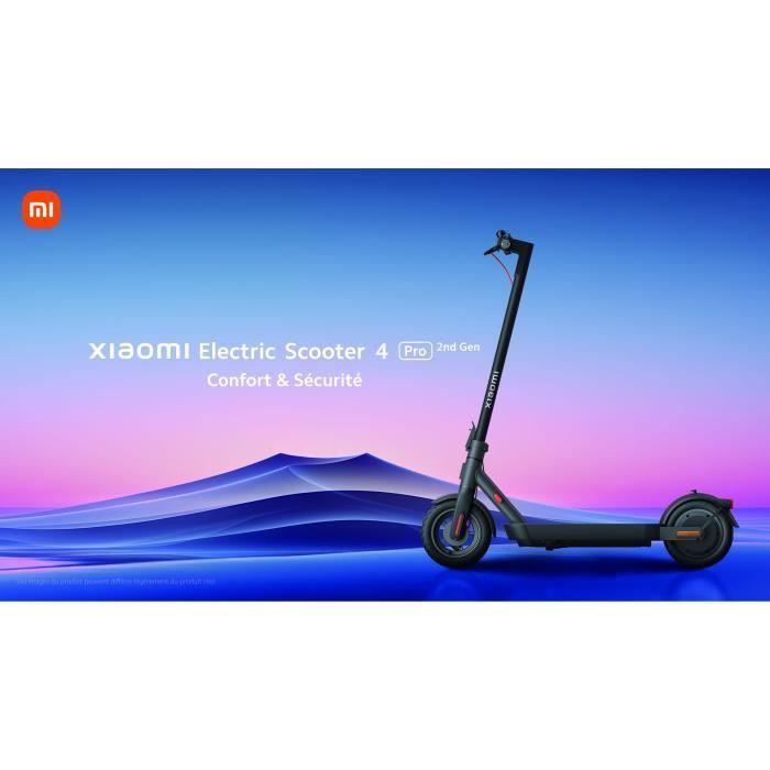 Trottinette électrique - XIAOMI - Electric Scooter 4 Pro 2nd Gen - Pneus 10