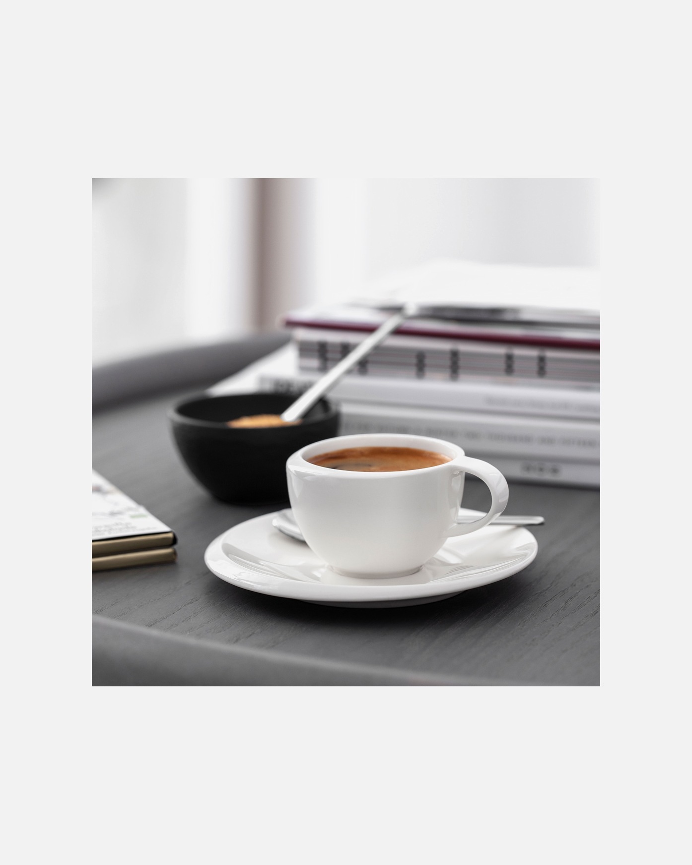 Villeroy & Boch šalica za espresso s tanjurićem, 6 komada; NewMoon – 1 komad
