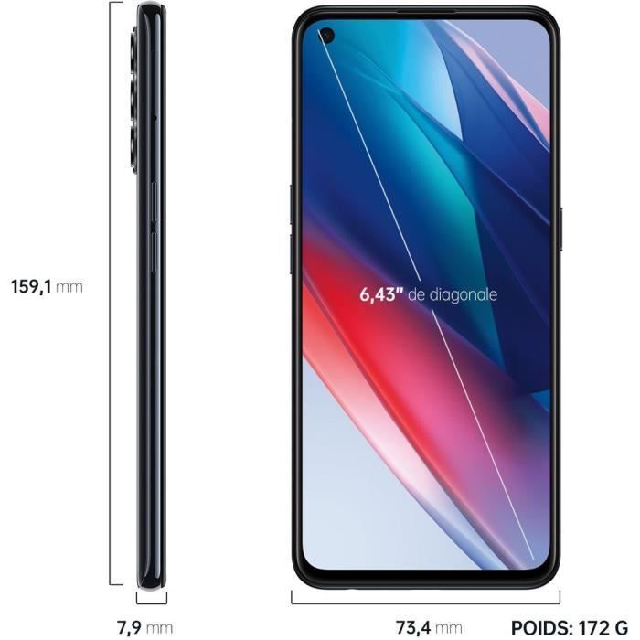OPPO Find X3 Lite 5G 128GB Black