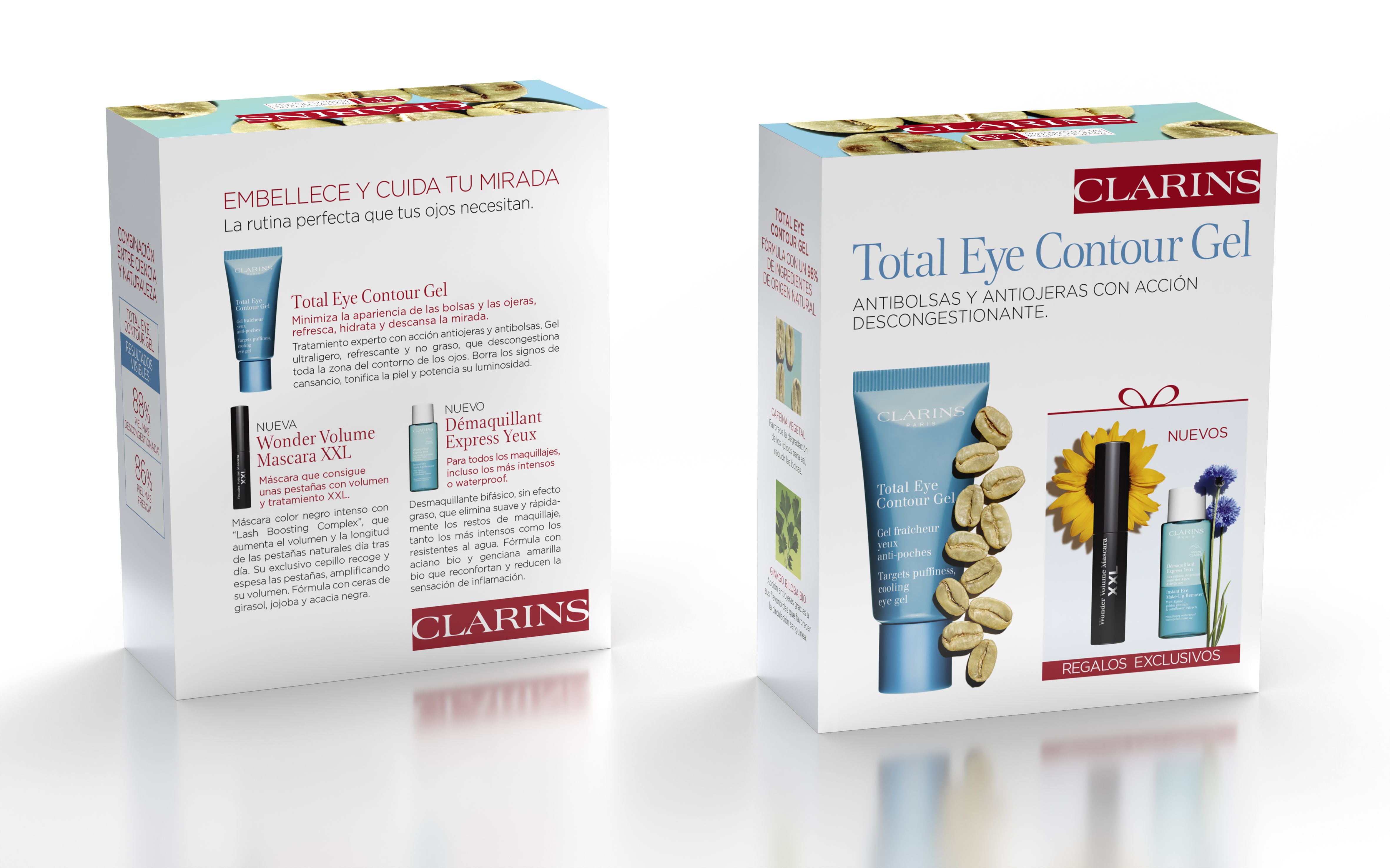 „Total Eye Contour Gel“ dovanų rinkinys Prabangūs dovanų rinkiniai