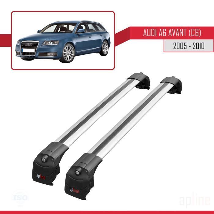 Barras de techo - ACE-2 - Audi A6 Avant (C6) - Aluminio - Gris - Carga útil < 300 kg