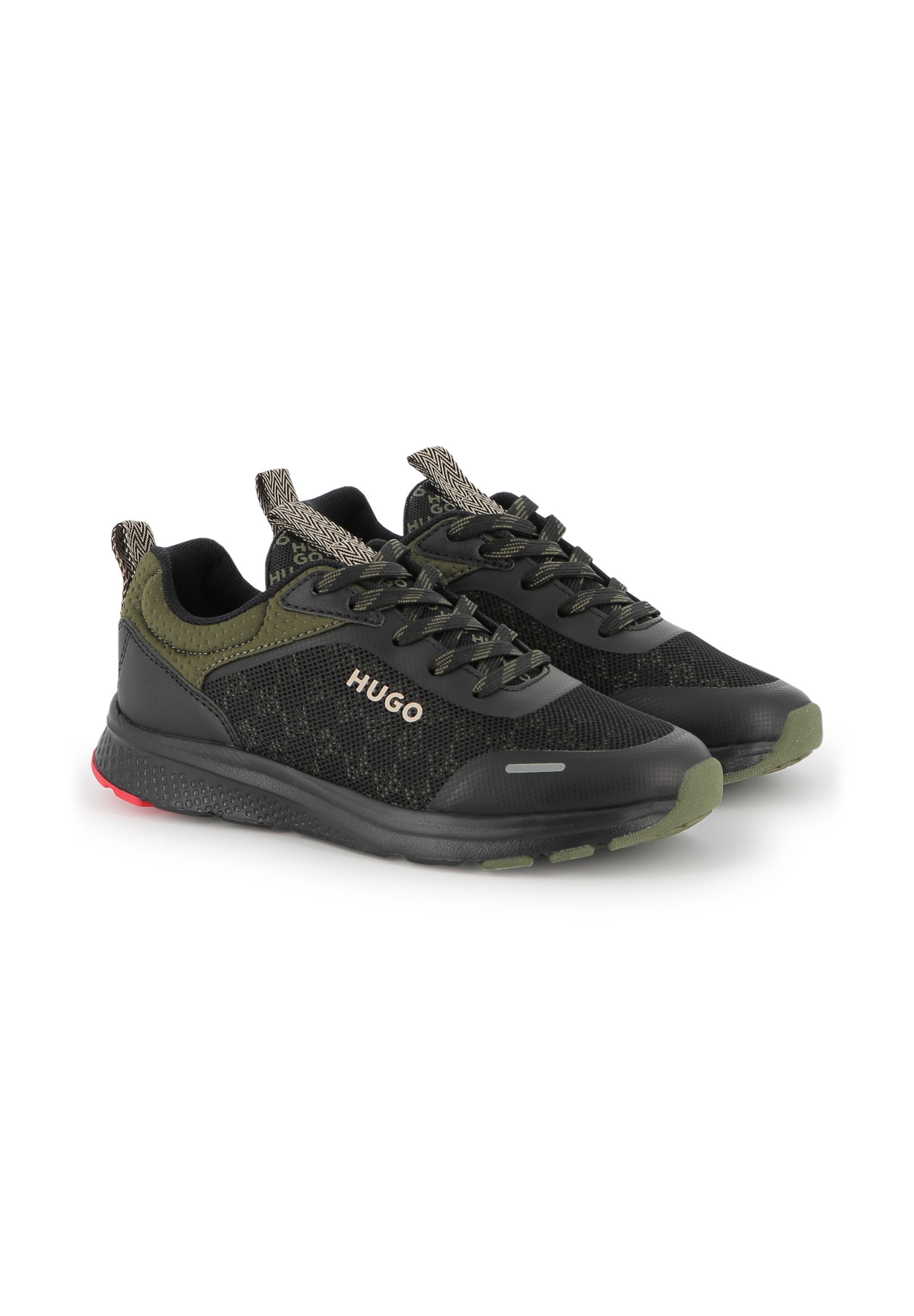HUGO Kids Sneakers - zwart