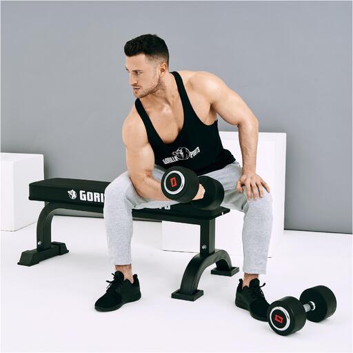 Pro Fixed Dumbbell 15 kg Gorilla Sports