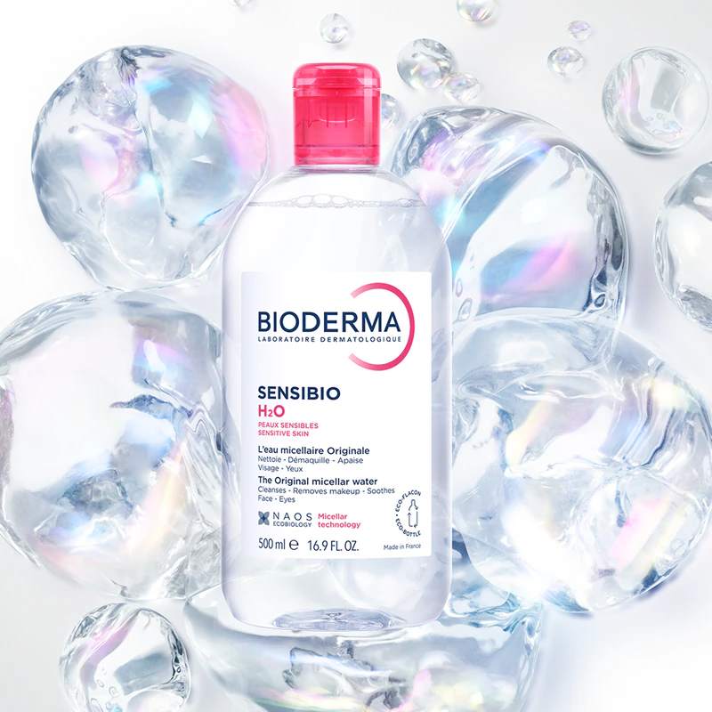 Água micelar Bioderma Sensibio H2O para pele sensível