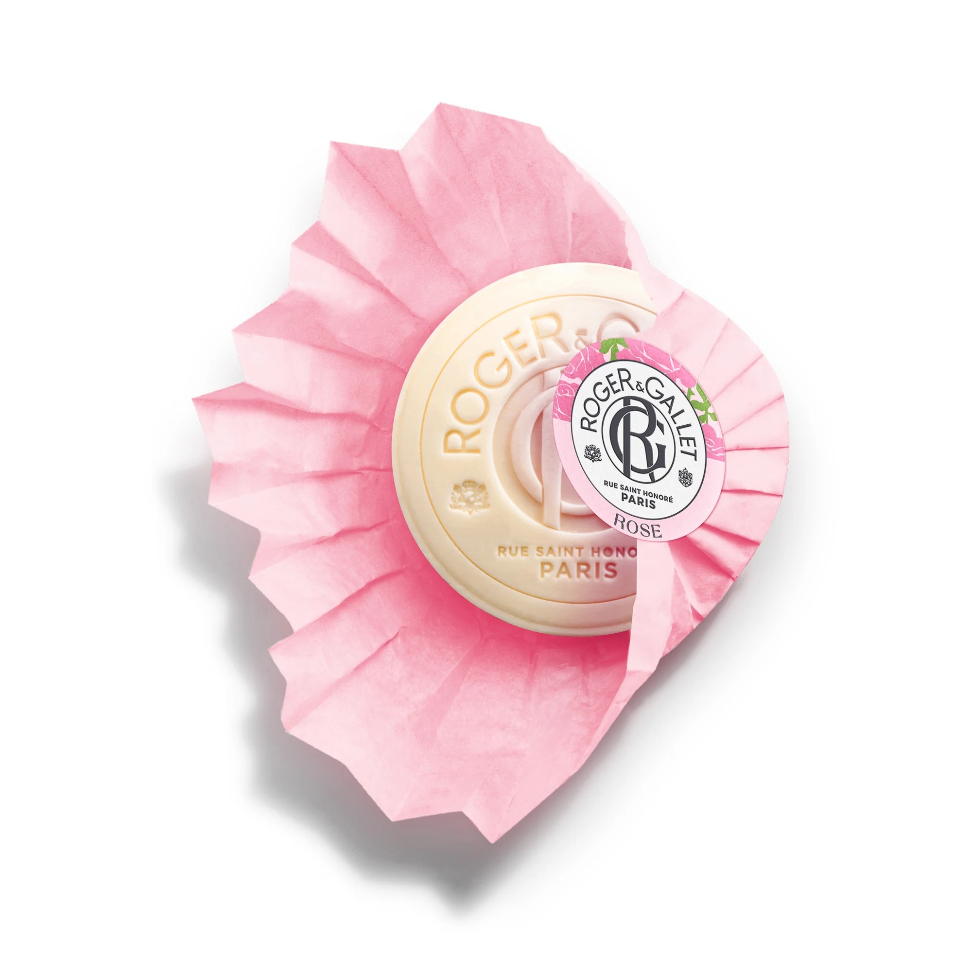 ROGER & GALLET R&G Rose Wellness zeep 100g Reinigt handen en lichaam