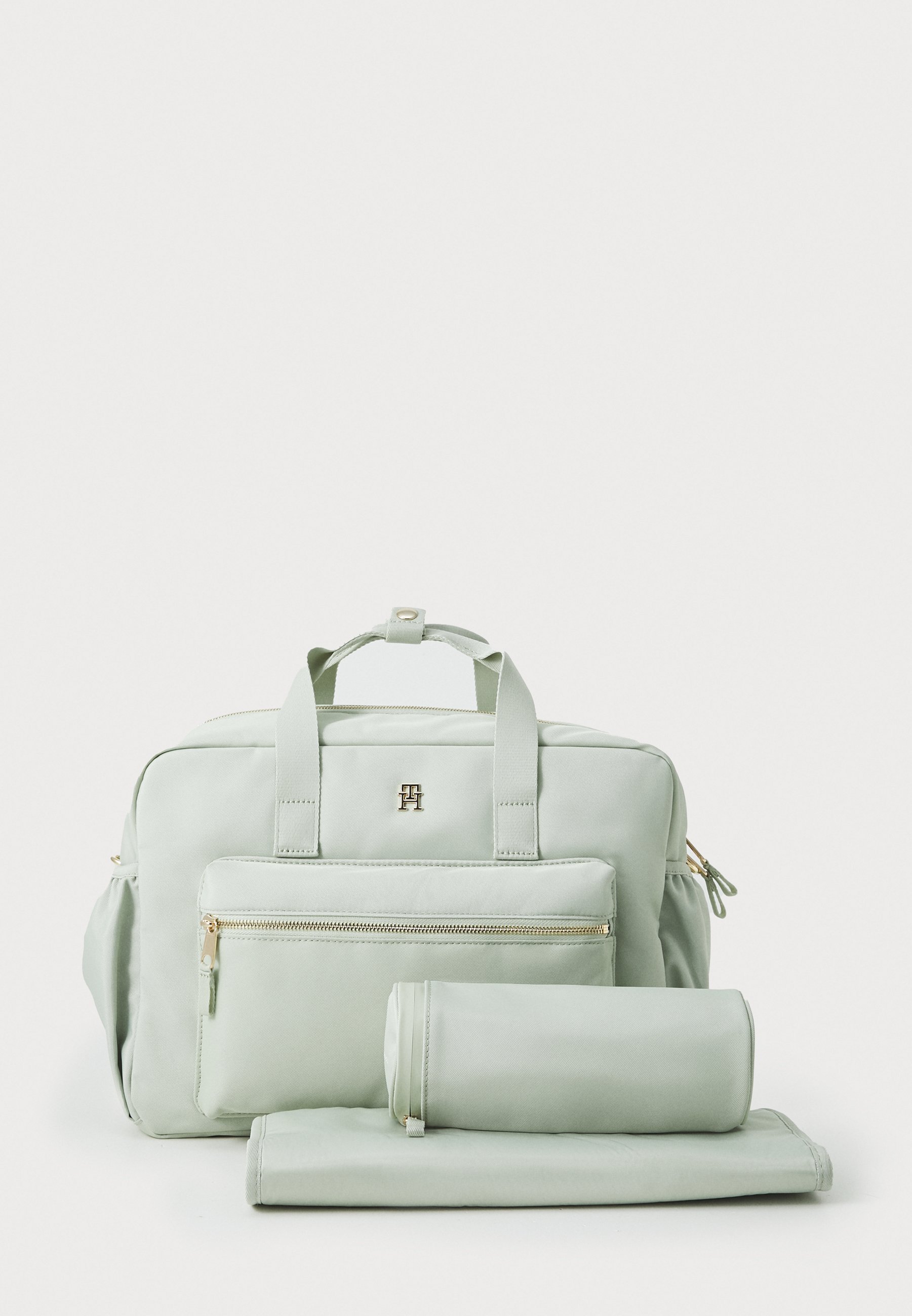Tommy Hilfiger ESSENTIAL CHANGING BAG UNISEX - Babyverschoontas - misty sage