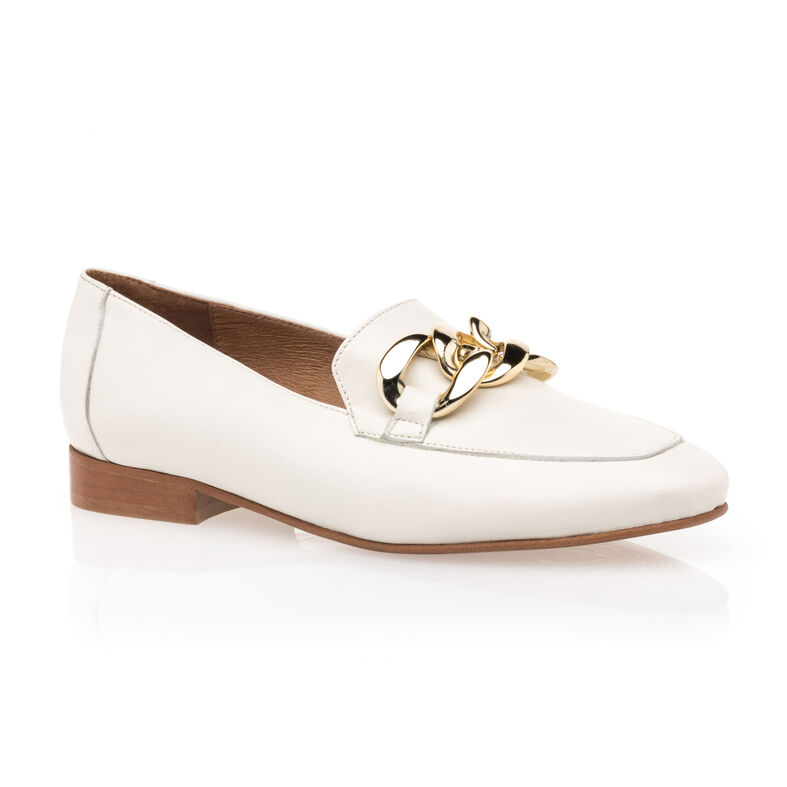 Mocassins / chaussures bateau Femme Beige