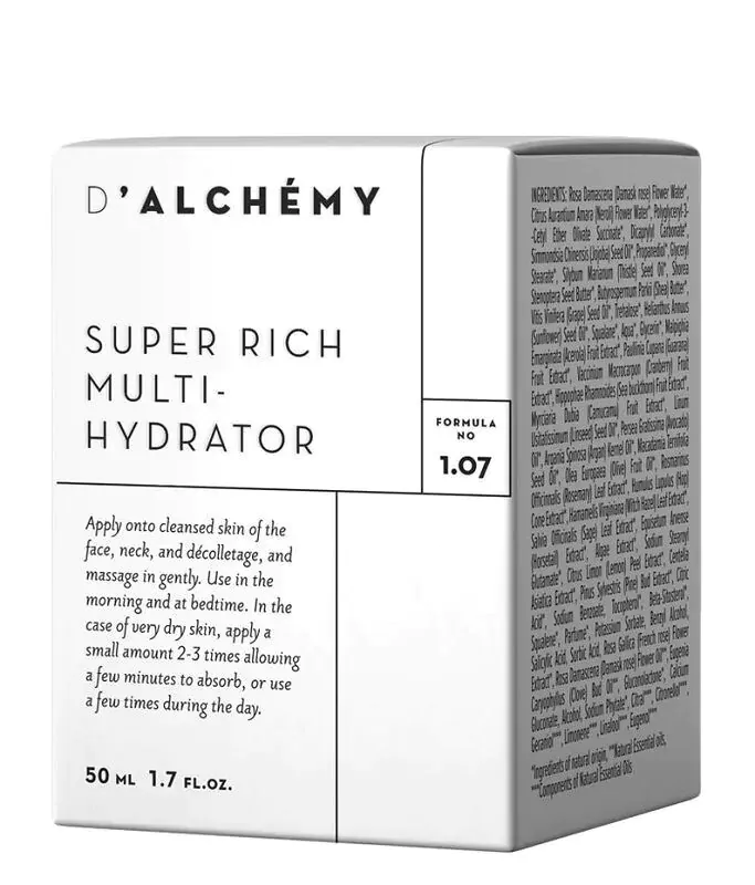 D'Alchemy Super Rich Multi-Hydrator Bogaty krem do cery przewlekle suchej