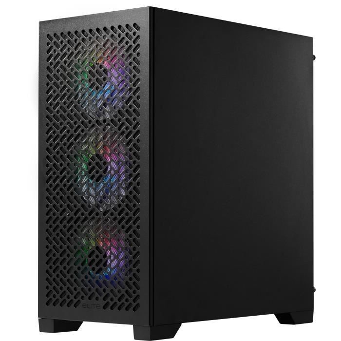 Gaming-PC-Gehäuse - COOLER MASTER - E302-KGNN-S00 - Elite 302 - Mini-Tower - ATX, Micro-ATX und Mini-ITX