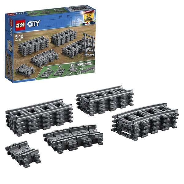 LEGO City 60205 Železniške tire
