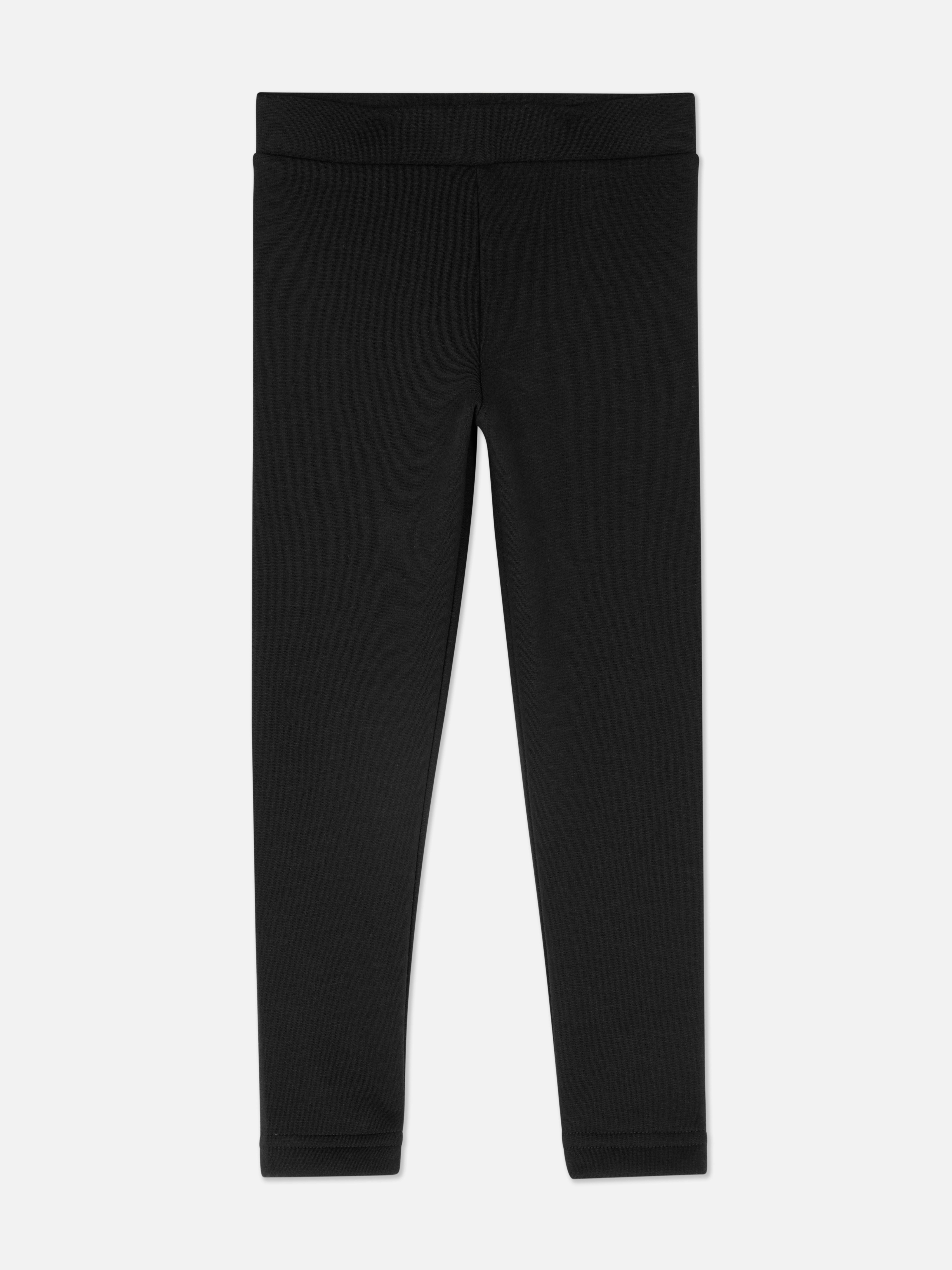 Zachte gevoerde legging Een basic legging met een elastische taille en zachte voering