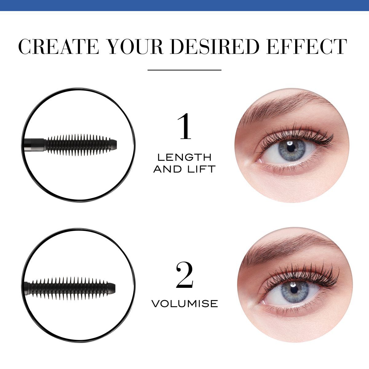 Twist Extrême Fiber Mascara, verlängernde Wimperntusche, Nr. 24 Schwarz,