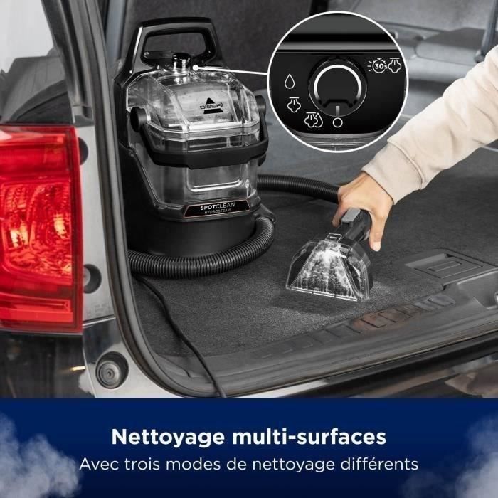 BISSELL SpotClean HydroSteam Select - Steam Cleaner - Carpets, Car, Tiles - 1000 W - 4.5 m - 3 Cleaning Modes
