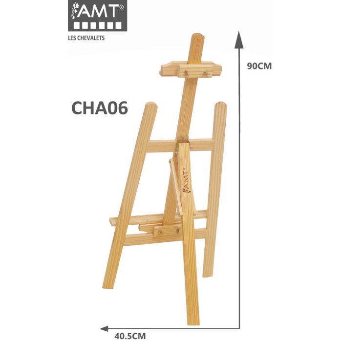 Chevalet - 90 cm - Bois - Peinture - Artiste - Atelier - Exposition - AMT