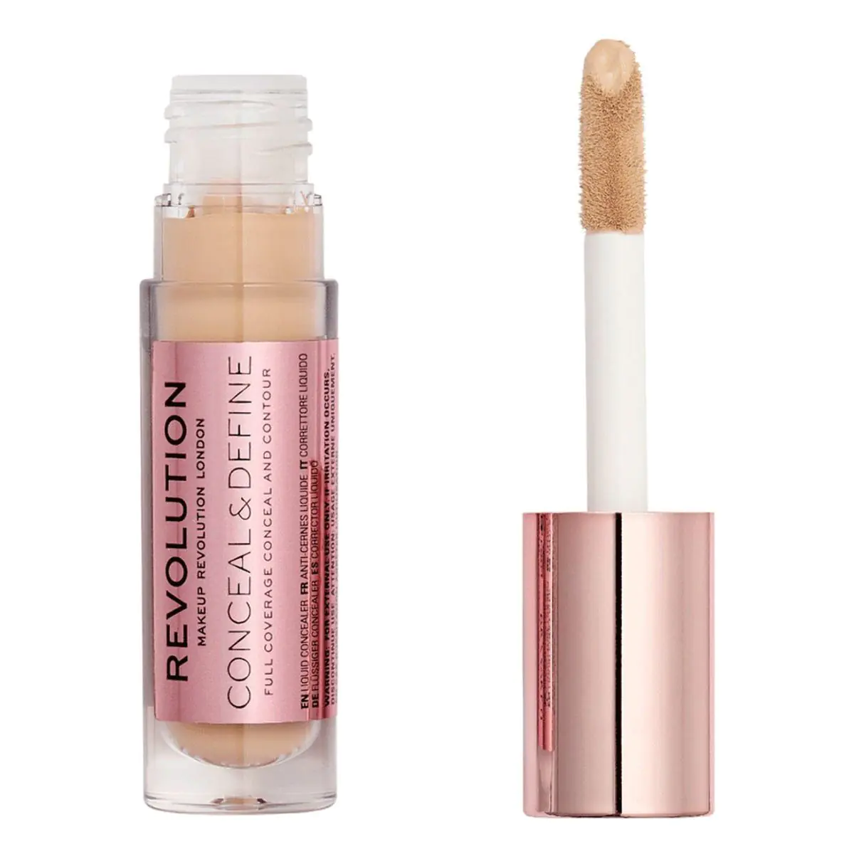 MAKEUP REVOLUTION Conceal & Define Korektor do twarzy C7 4ml
