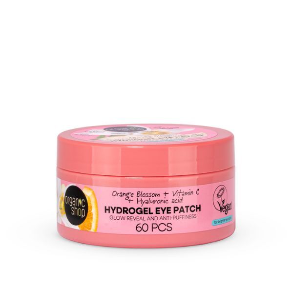 Oční náplasti s hydrogelem Orange Blossom Glow od Organic Shopu, 60 ks