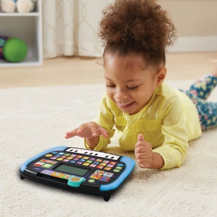 Tablet educativo VTECH P'tit Genius Magic Light per bambini dai 2 anni in su - Nero/Blu - Unisex
