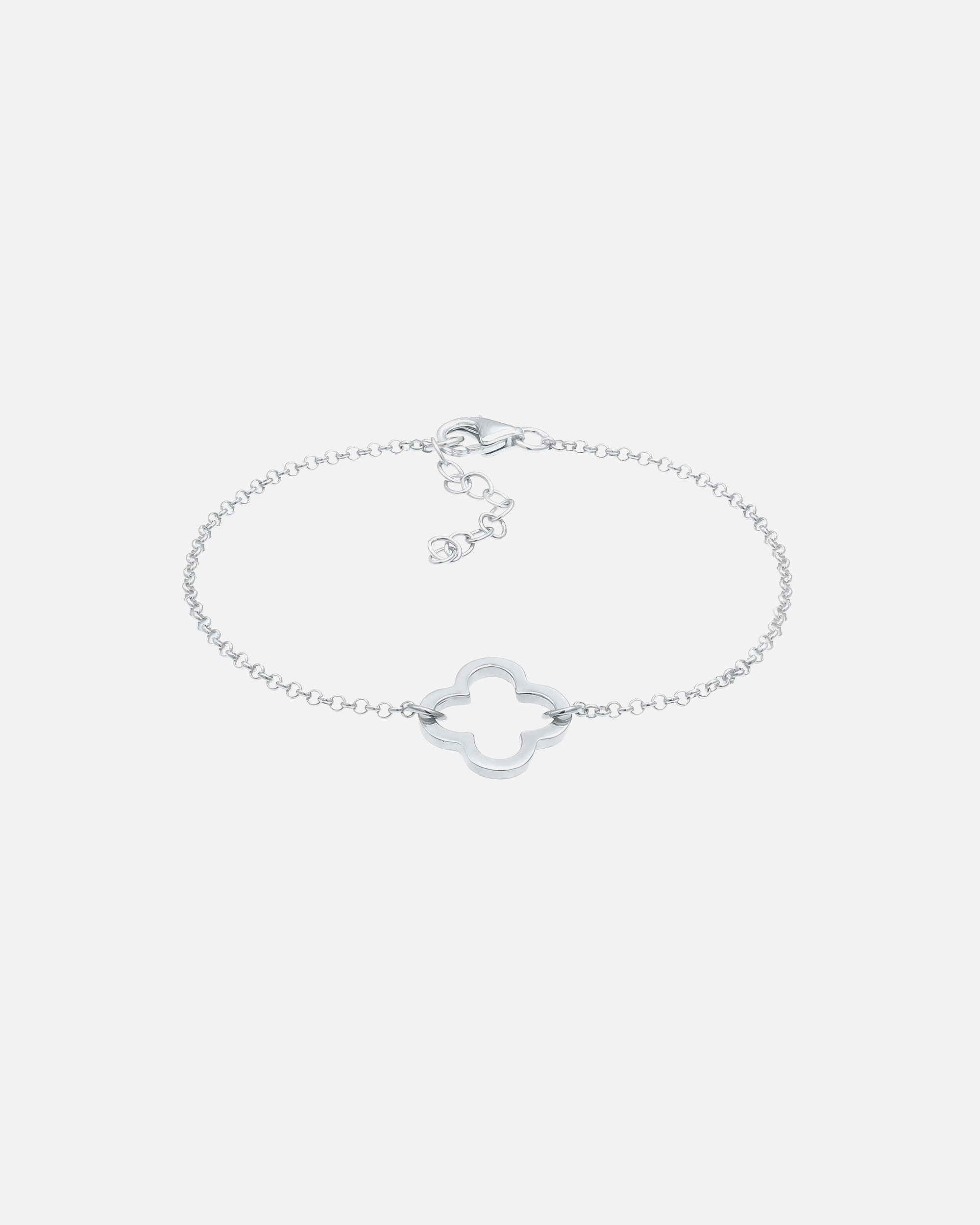 Elli Talisman découpé en trèfle pour dames en 925/1000 argent massif