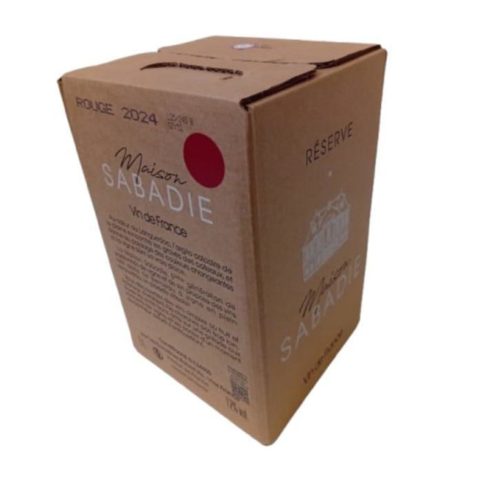 Maison Sabadie rouge - vin de France  