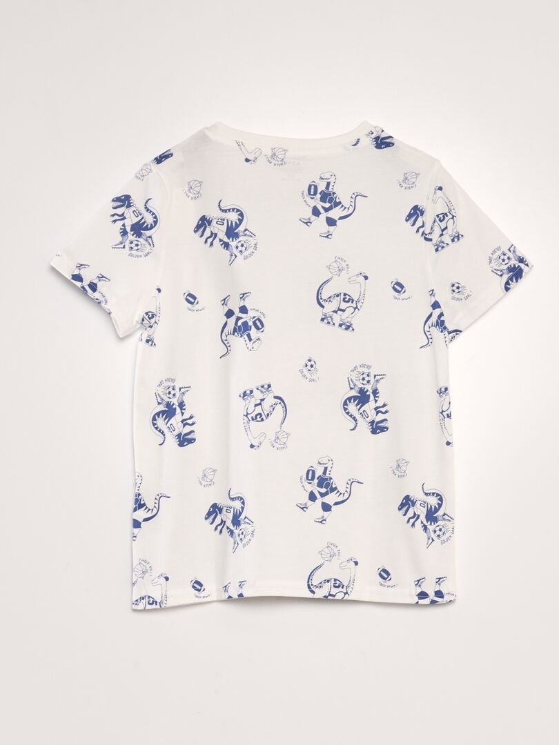 Camiseta estampada - BRANCA
