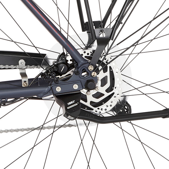 Bicicleta elétrica de trekking VIATOR 2.0 masculina de 28 polegadas