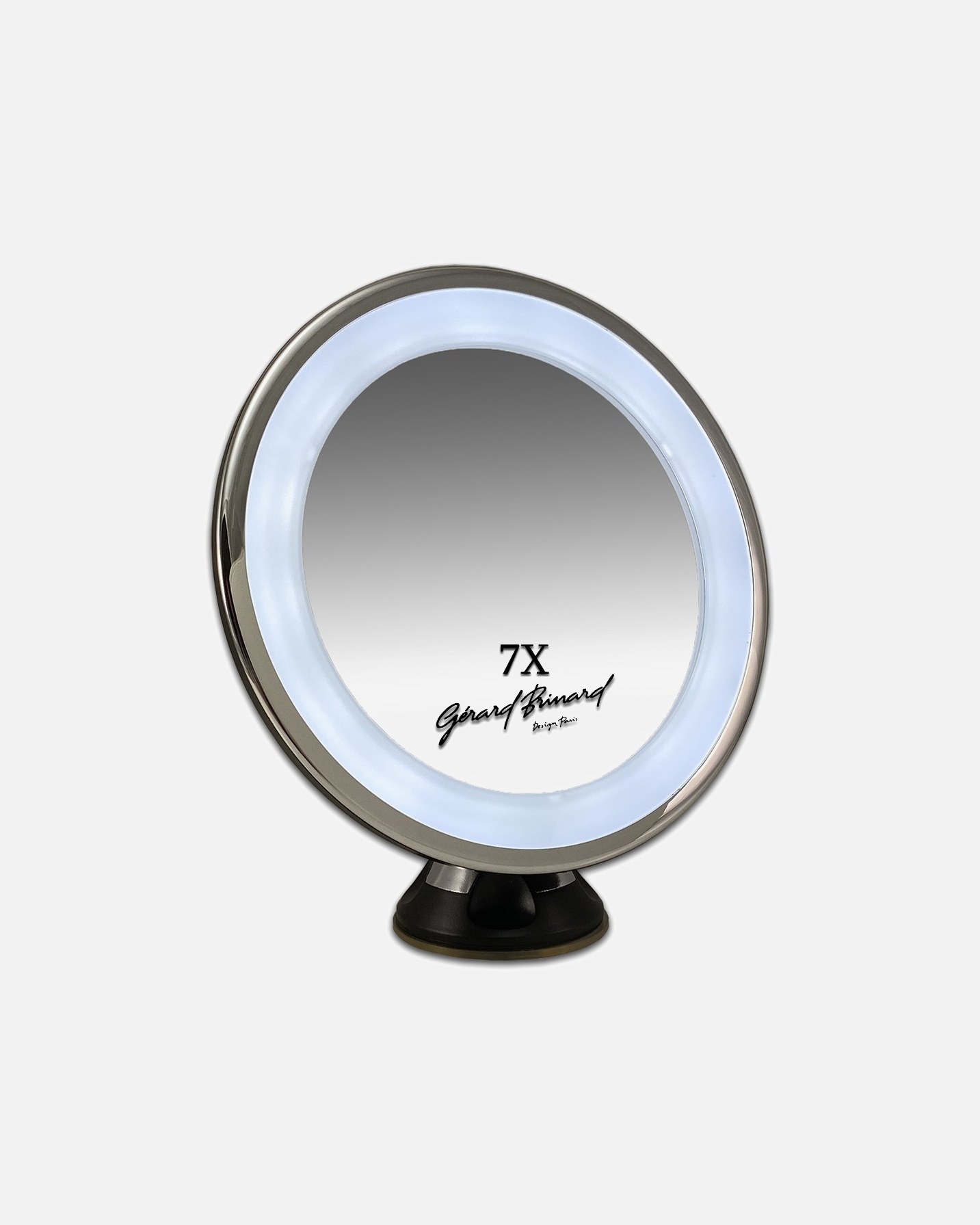 Kozmetické zrkadlo Douglas Accessories s prísavkou, LED osvetlením a 7-násobným zväčšením – 1 kus