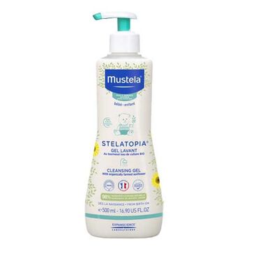 Mustela Stelatopia čistilni gel 500 ml 500 ml
