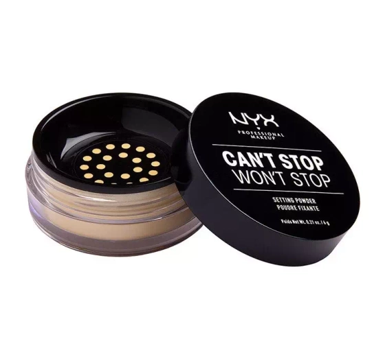 NYX Professional Makeup Can't Stop Won't Stop puder utrwalający 06 Banana 6 g