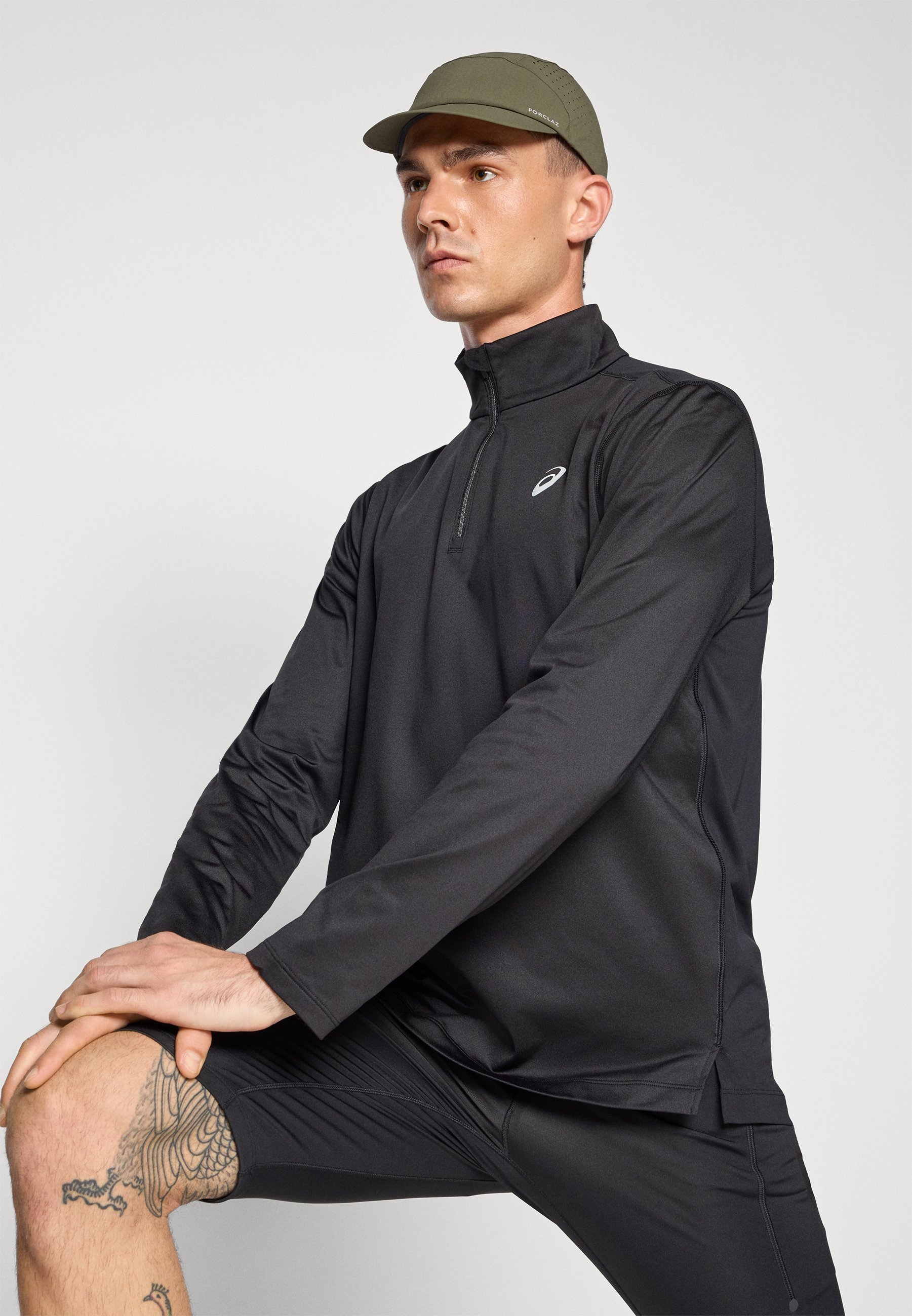 ASICS CORE 1/2 ZIP WINTER TOP - Langärmliges Oberteil - Performance Schwarz