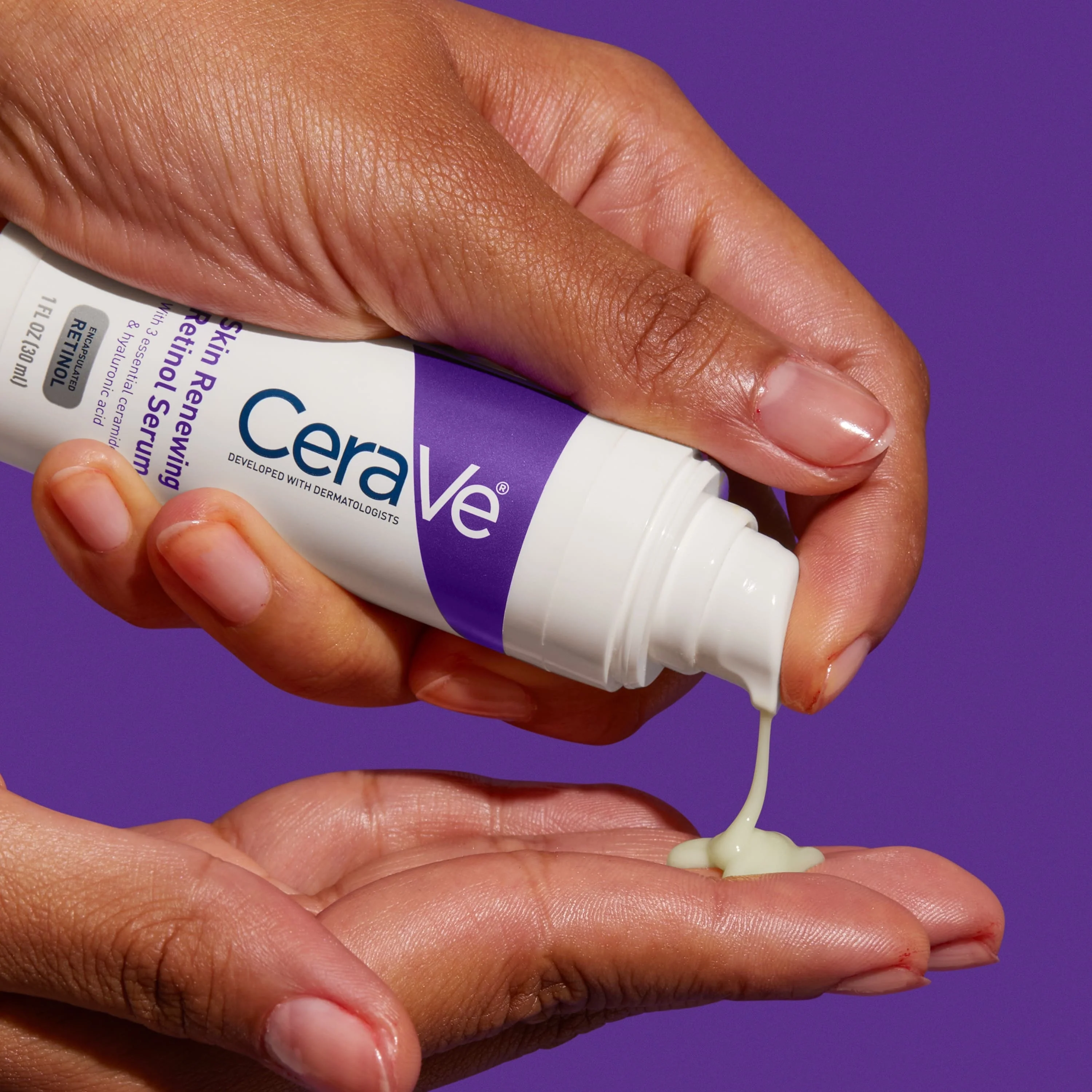 Anti-età Skin Renewing Siero Retinolo - Siero viso antirughe, Siero viso primi segni, Siero viso idratante, Trattamento Rigenerante